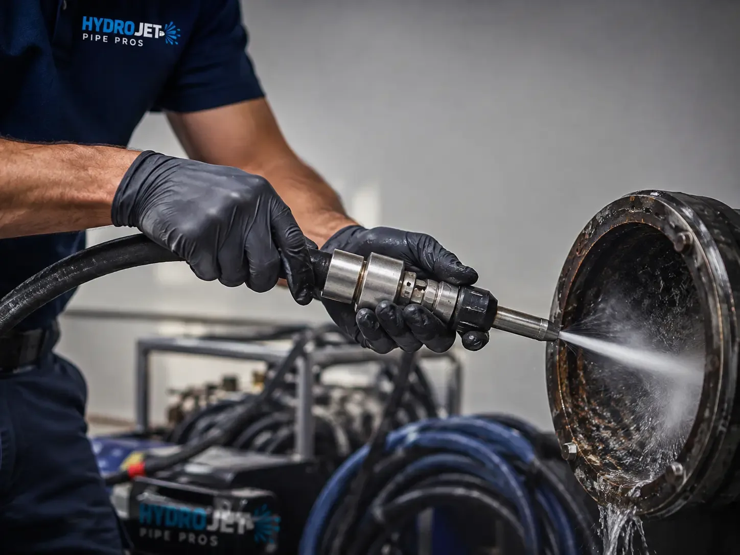 Hydro Jet Pipe Descaling in Pittsburg, CA